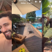Vídeos: Sem Isabelle, Matteus aproveita manhã de arrocha e piscina em Parintins com o campeão Davi