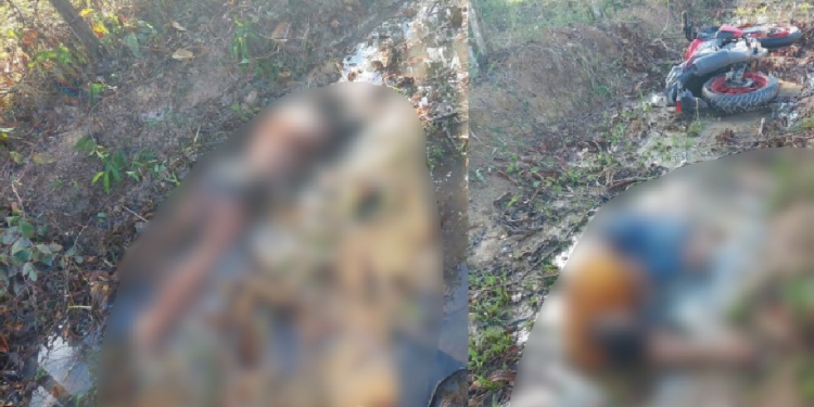 Mulher morre e homem fica gravemente ferido em acidente de moto no interior do AM