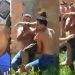 Vídeo forte: menino cai em canteiro de obra e fica com vergalhão atravessado no corpo