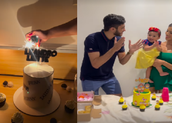 Leandro Leitte mostra surpresa que recebeu da amada e comemora niver da filha ao lado da ex
