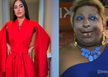 Vídeo: Patixa Teló grelha em Parintins e desafia Isabelle: ‘tu perdeu pra mim’ 