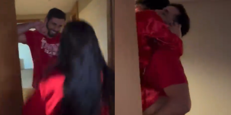 Vídeo: É tanto amor que Isabelle reencontra Matteus e dá logo ‘sentada’ mortal no amado