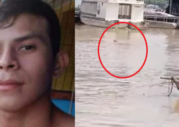 Vídeo mostra que indígena que morreu afogado em Tabatinga gritava por ajuda e ninguém ajudou; veja