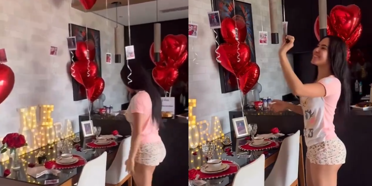 Vídeo: Isabelle se ‘derrete’ toda com surpresa em seu 1º Dia dos Namorados com Matteus