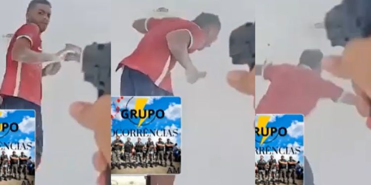 Veja: bandidos filmaram a morte de “Olhão” em Manaus ao som de ‘respeita o bonde’