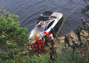 Jovens vão tomar banho em área afastada da praia da Ponta Negra e o pior acontece; veja