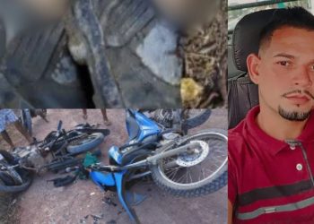 Irmãos que pilotavam moto sem capacete em Manacapuru colidem na estrada; um deles morreu