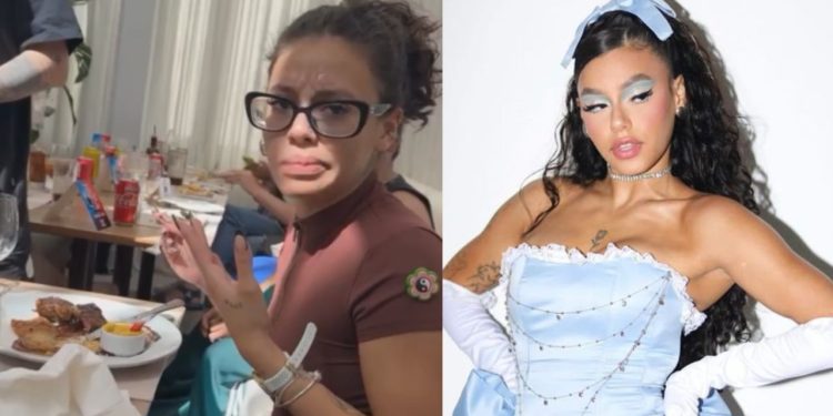 Vídeo: Isabelle apresenta farinha a tiktoker e recebe elogio surpreendente: "gosto de queijo"