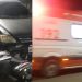 Motoqueira escapa da morte após pular na avenida durante colisão com carro no Nova Cidade