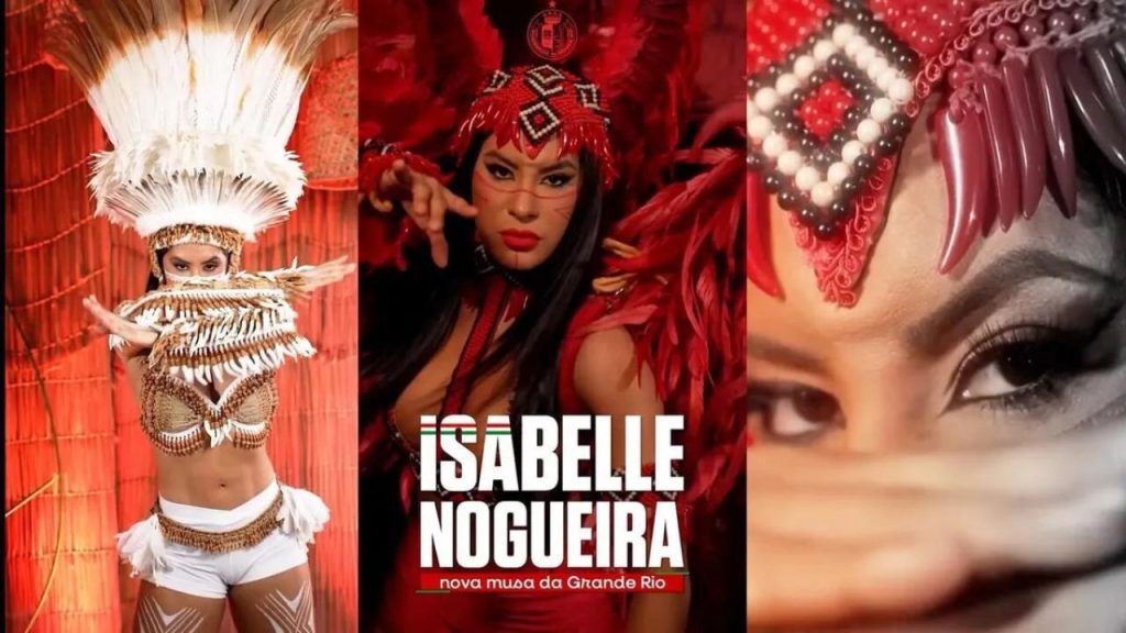 Grande Rio divulga vídeo oficial de Isabelle Nogueira com musa para o Carnaval de 2025