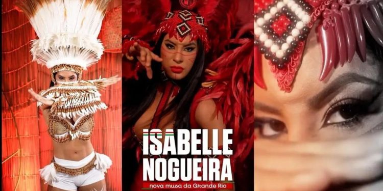 Grande Rio divulga vídeo oficial de Isabelle Nogueira com musa para o Carnaval de 2025