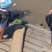 Bombeiros retiram corpo de homem que foi encontrado morto na orla de Manacapuru