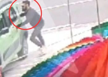 Vídeo: Bruno Roberto é flagrado abandonando carro de Djidja Cardoso na Avenida Boulevard Álvaro Maia