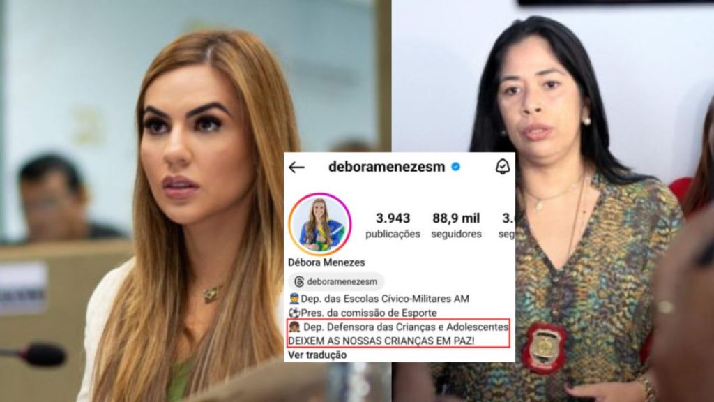 Debora Menezes atualiza perfil e diz ser 'Defensora das Crianças e Adolescentes' após saída da delegada Joyce da Depca