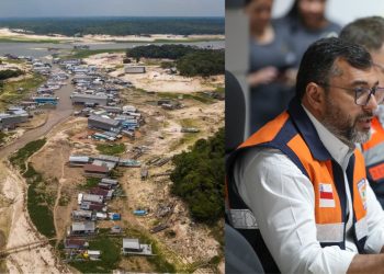 Seca no Amazonas em 2024 deve ser pior do que o ano anterior, afirma governador; VÍDEO