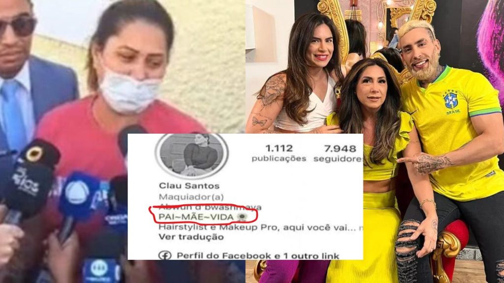 Maquiadora da família Cardoso tinha no perfil "Pai, Mãe, Vida", mas sai do xilindró negando existência de seita