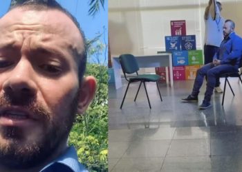 Hatus, personal trainer de Djidja, estava dando entrevista para a Globo antes de ser preso