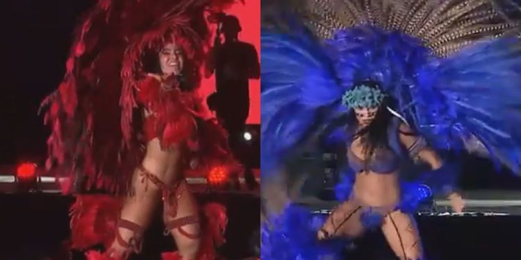 Isabelle e Marciele se destacam durante apresentação no 'São João da Thay', no Maranhão; VÍDEOS