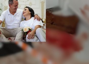 Marido conta aos policiais o motivo de ter esfaqueado a esposa 17 vezes dentro do apartamento