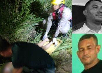 Motoqueiros colidem na estrada e acabam morrendo em Manaquiri; criança está internada