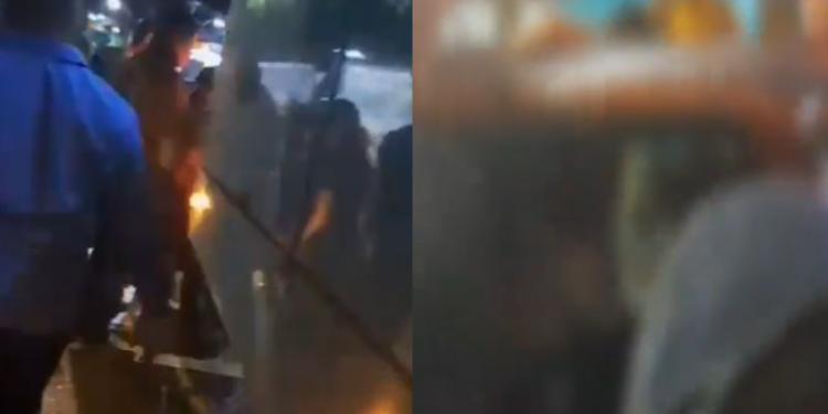 Cenas fortes: Quatro pessoas, sendo uma cr1anç* ficam feridas após colidirem com ônibus em Manaus