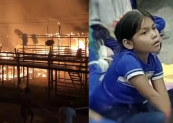 Tragédia em Nhamundá: Menina de 6 anos morre em incêndio que destruiu mais de 10 casas; veja