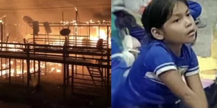 Tragédia em Nhamundá: Menina de 6 anos morre em incêndio que destruiu mais de 10 casas; veja