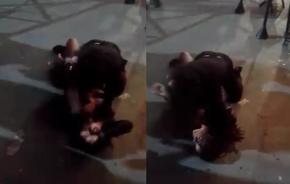 Vídeo mostra cliente no chão apanhando de agente de segurança do Êh Bar!, em Manaus; veja
