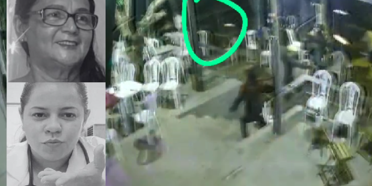Vídeos mostram pistoleiros matando médica e empresária em bar de Coari e clientes desesperados; veja