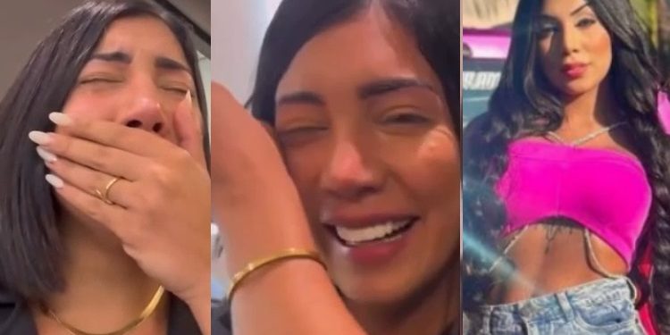 Blogueira Isabelly Aurora chora após ser inocentada por venda de rifas em Manaus: ‘honra de Deus’