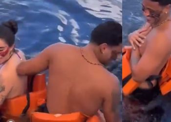 Vídeo: Pizane quebra a munheca para Giovanna com medo de boto do AM: ‘macho fresco’