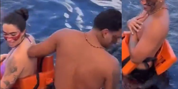 Vídeo: Pizane quebra a munheca para Giovanna com medo de boto do AM: ‘macho fresco’