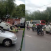 Vídeo: Na Djalma Batista, motorista tenta evitar atropelamento e acaba capotando