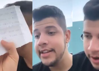 Nadson Ferinha lê carta de homem que traiu a esposa em Manacapuru: ‘tá muito arrependido’