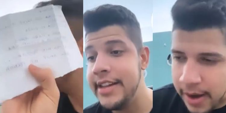 Nadson Ferinha lê carta de homem que traiu a esposa em Manacapuru: ‘tá muito arrependido’
