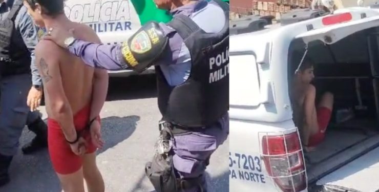 Homem agride namorada em Manaus e vai se esconder na casa do vizinho