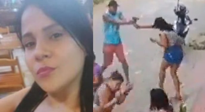Vídeo forte: mulher é morta com 27 tiros pelo ex-marido no meio da rua