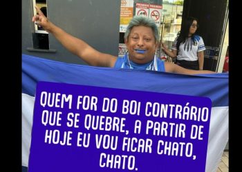 Vídeo: Patixa tira onda com Caprichoso em Parintins e ironiza Garantido