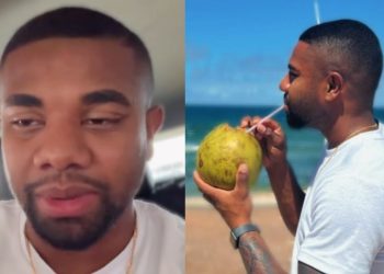 Davi surge curtindo praia e leva na lata: ‘não tá mais com febre do google’