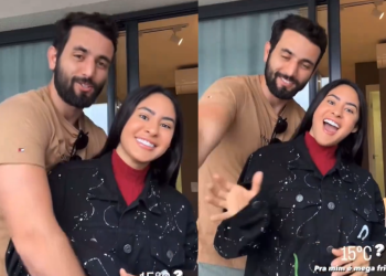 Sem roupas de frio, Isabelle passa perrengue e Matteus a surpreende: ‘Vai casar com gaúcho e se acostumar’