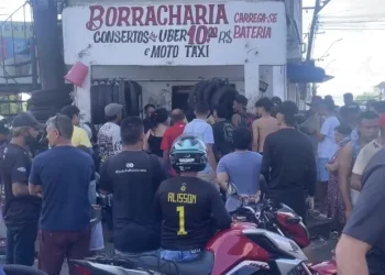 Pistoleiro mata borracheiro deitado na rede com dois tiros na cabeça em Manaus