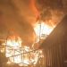 Vídeo: Incêndio de grande proporção deixa nove famílias sem casa no bairro Santo Agostinho