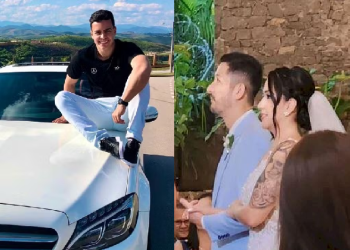 Vídeo: Influencer é procurado por matar atropelado homem que tinha acabado de se casar