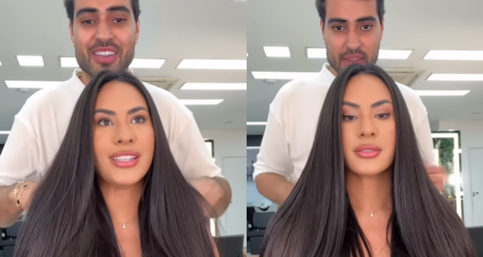 Vídeo: Isabelle Nogueira dá adeus ao cabelo fino e xoxo e mostra resultado de megahair
