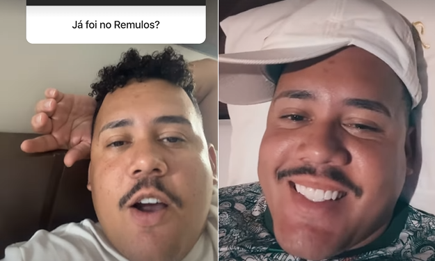 Inocente, ex-BBB Buda é chamado para ir ao Rêmulo’s e pergunta: ‘Muita gente falando. Devo ir?’