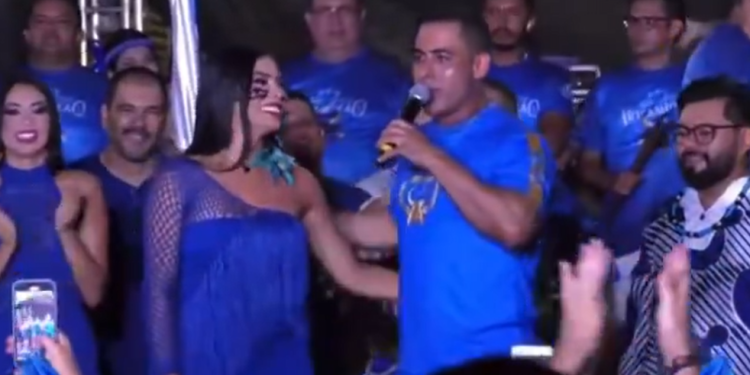 Vídeo: Presidente do Caprichoso diz que Marciele não precisou de BBB, alfinetando Isabelle em Manaus