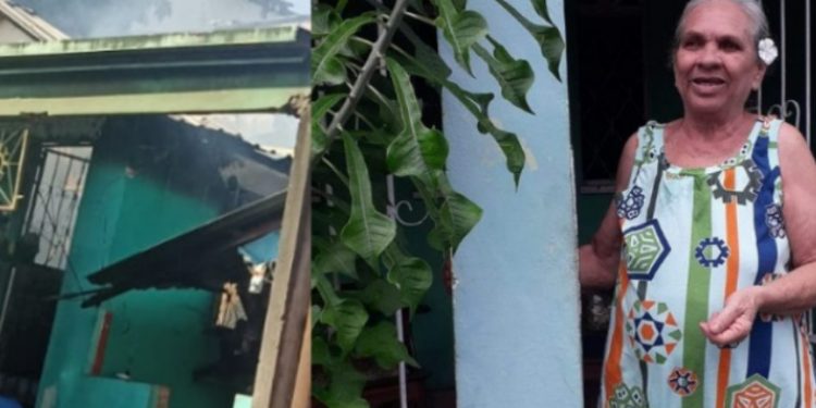 Vídeo: polícia apura se idosa que morreu queimada foi vítima de abandono em Manaus