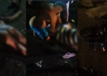 Vídeo: Grave acidente entre motos no interior do AM deixa três vítimas