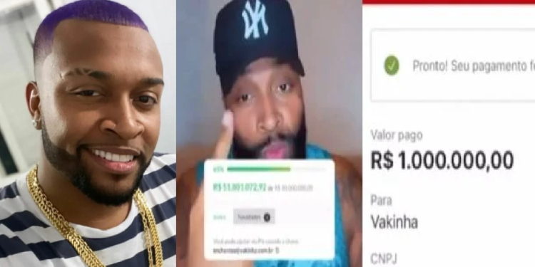 Mente que nem sente: Ex-BBB Nego Di mentiu que doou R$ 1 milhão para vítimas de enchente no RS, diz polícia