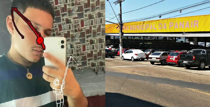 Jovem morre com seis tiros no peito enquanto bebia em bar na Feira da Panair